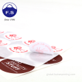 Toy Labels Round Shape PVC Waterproof Sticker Paper Custom Manufactory
